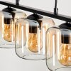 Lauden Pendant Light glass 15cm Amber, clear, 3-light sources