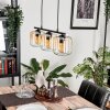 Lauden Pendant Light glass 15cm Amber, clear, 3-light sources