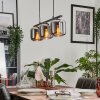 Lauden Pendant Light glass 15cm Smoke-coloured, 3-light sources