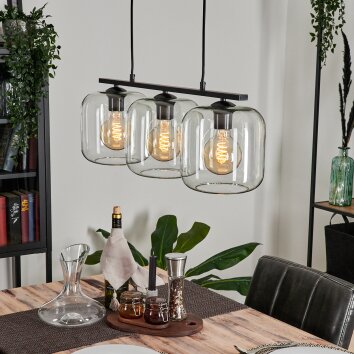 Lauden Pendant Light glass 20cm clear, 3-light sources