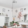 Girouxville Pendant Light chrome, white, 1-light source