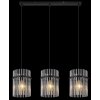 Globo GORLEY Pendant Light black, 3-light sources