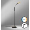 Fischer & Honsel Dent Floor Lamp LED black, 1-light source
