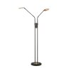 Fischer & Honsel Dent Floor Lamp LED black, 2-light sources