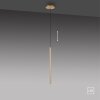 Paul Neuhaus FLUTE Pendant Light LED gold, 1-light source