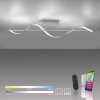 Paul Neuhaus QSWING Ceiling Light LED silver, 1-light source, Remote control