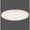 Leuchten Direkt EDGING Ceiling Light LED white, 2-light sources, Remote control