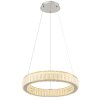 Globo MUCKY Pendant Light LED chrome, 1-light source, Remote control