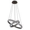 Globo GROUNI Pendant Light LED titanium, 1-light source, Remote control