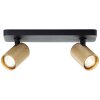 Brilliant Marty Ceiling Light black, 2-light sources