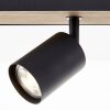 Brilliant Jello Wood Ceiling Light Ecru, black, 4-light sources