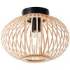Brilliant Enca Ceiling Light black, 1-light source