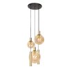 Steinhauer Bollique Pendant Light LED, 5-light sources