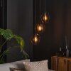 Turn Pendant Light anthracite, 3-light sources