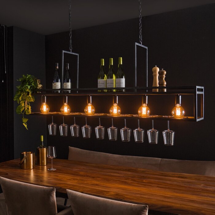 Decorate Pendant Light anthracite, 6-light sources