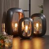 Arch Table lamp matt nickel, black, 1-light source