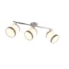 Reality DAVOS Ceiling Light chrome, 3-light sources