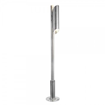 Nordlux PIN outdoor floor lamp galvanized, 2-light sources