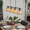 Lauden Pendant Light glass 15cm Amber, 4-light sources