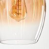 Vevino Pendant Light glass 20cm clear, 4-light sources