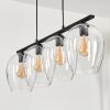Vevino Pendant Light glass 20cm clear, 4-light sources