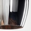 Vevino Pendant Light glass 15cm Smoke-coloured, 1-light source