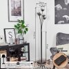 Bernado Floor Lamp black, 5-light sources