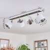 Tibro Ceiling Light silver, white, 4-light sources