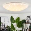 Melres Ceiling Light LED white, 1-light source, Remote control
