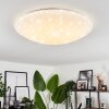 Melres Ceiling Light LED white, 1-light source, Remote control