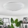 Melres Ceiling Light LED white, 1-light source, Remote control