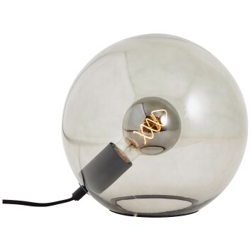 Brilliant Belado Table lamp smoke coloured, 1-light source