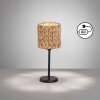 Fischer & Honsel Hyazinthe Table lamp black, 1-light source