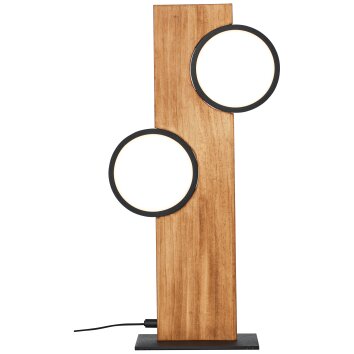 Brilliant Cheesy Table lamp LED black, 1-light source