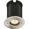 Globo STYLE II recessed light stainless steel, 1-light source