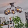 Gastor Ceiling Light black, 5-light sources