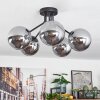 Gastor Ceiling Light black, 5-light sources