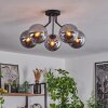 Gastor Ceiling Light black, 5-light sources