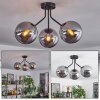 Gastor Ceiling Light black, 3-light sources