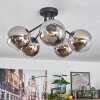 Gastor Ceiling Light black, 5-light sources