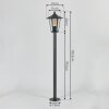 Moskau path light anthracite, 1-light source