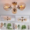 Cabalonga Ceiling Light antique brass, 3-light sources