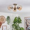 Cabalonga Ceiling Light antique brass, 3-light sources