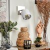 Tibro Ceiling Light matt nickel, white, 1-light source