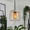 Lauden Pendant Light glass 20cm Amber, clear, 1-light source