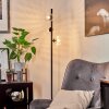 Remaisnil Floor Lamp black, 3-light sources