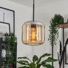 Lauden Pendant Light glass 20cm Amber, 1-light source