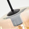 Lauden Pendant Light glass 20cm Amber, 1-light source