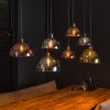 Tricolore pendant luminaire black, 7-light sources