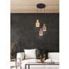 Trio AGUDO Pendant Light black, 3-light sources